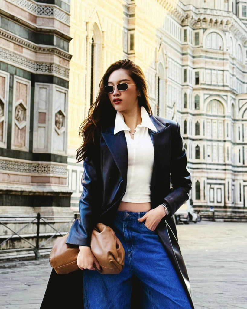 Thanh thanh huyền diện một chiếc áo đi khắp italy sau sự cố mất vali - 6