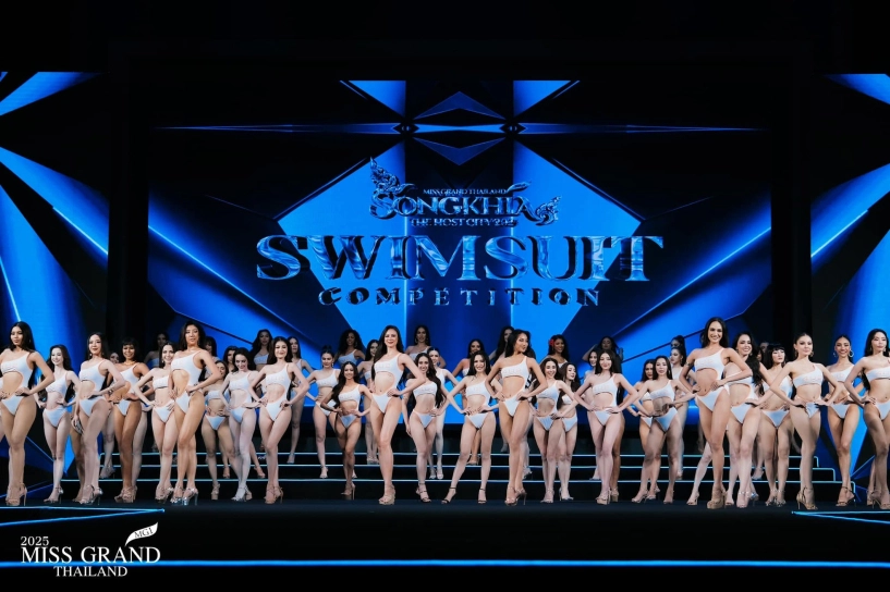 Thí sinh hoa hậu hòa bình thái lan diễn bikini gây tranh cãi - 1