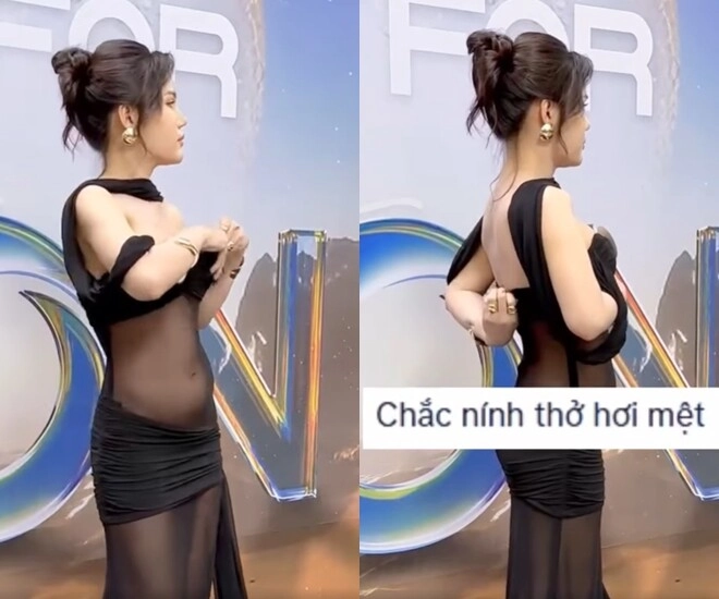 Thí sinh thi hoa hậu gây sốc vì mặc lại bộ đồ xuyên thấu sóng gió của ngọc trinh dân mạng liền đặt lên bàn cân so sánh - 2