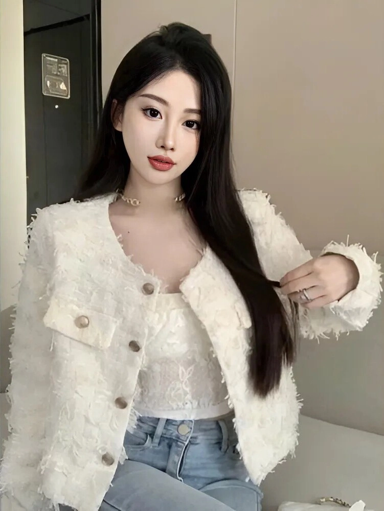 Trời miền bắc vẫn còn lạnh chị em phối kiểu áo khoác này quần ống rộng sang nhất ai nhìn cũng tưởng giới thượng lưu - 3