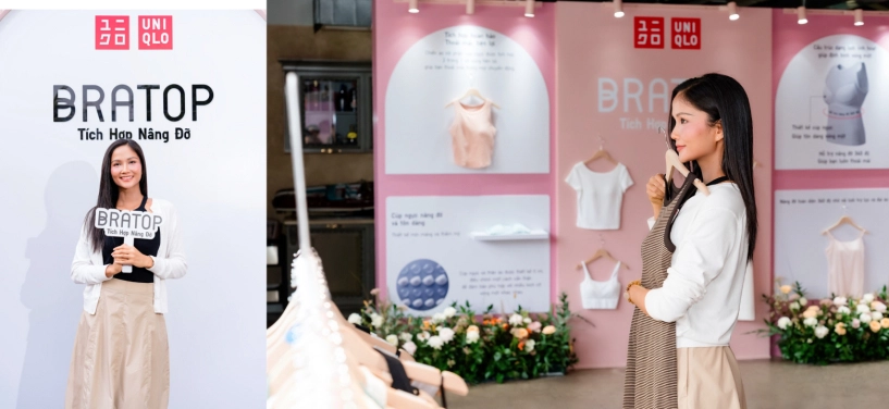 Uniqlo ra mắt loạt kiểu dáng và màu sắc mới cho trang phục bra top - 1