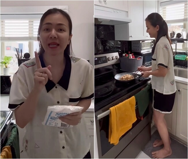 Vợ huỳnh đông làm món bánh bột lọc lười đang hot nó lạ lắm mấy bạn ơi - 1
