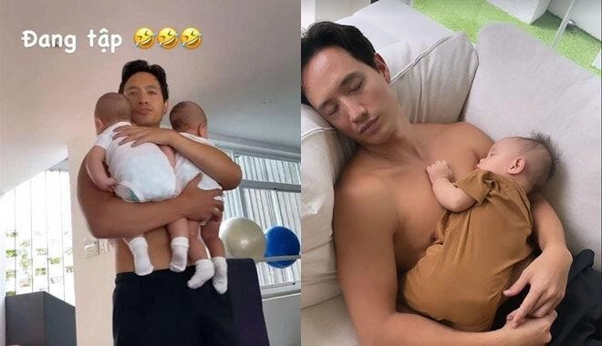 8 năm ròng rã tìm con thanh duy u40 lên chức bố bỉm sữa khéo phụ vợ kha ly chăm ái nữ - 9