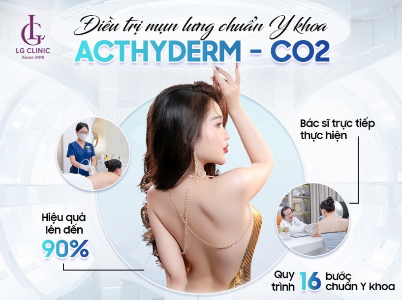 Acthyderm - co2 công nghệ trị mụn thế hệ mới không xâm lấn không để lại sẹo - 1