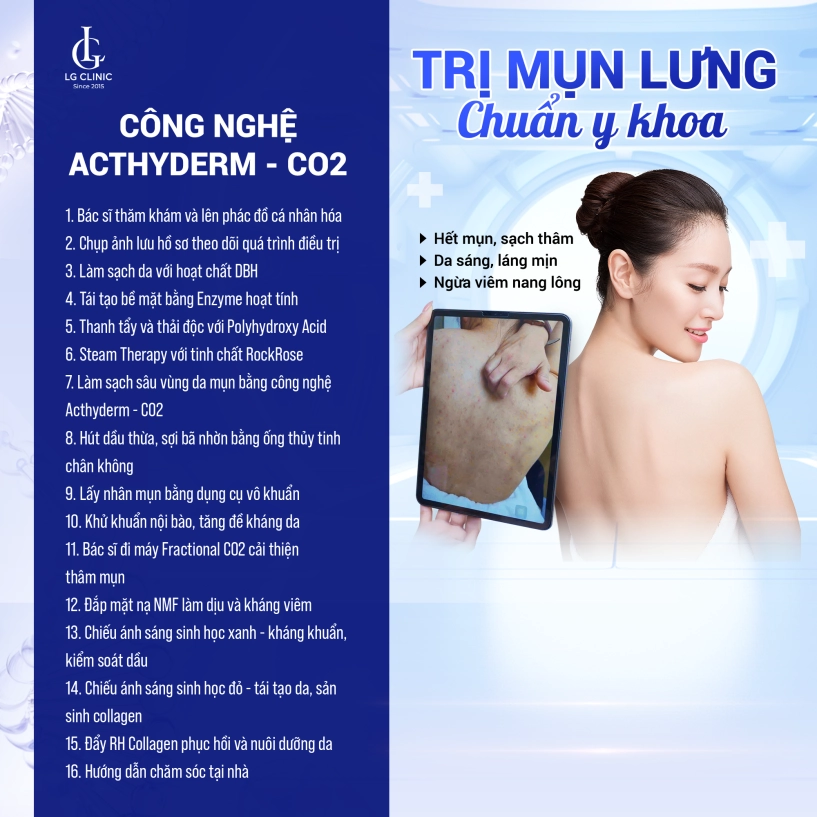 Acthyderm - co2 công nghệ trị mụn thế hệ mới không xâm lấn không để lại sẹo - 2