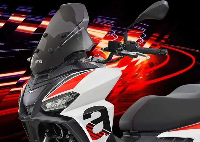 Aprilia sr gt 200 sport ra mắt phiên bản 2025 - khí chất đường đua ngay trên đường phố - 3