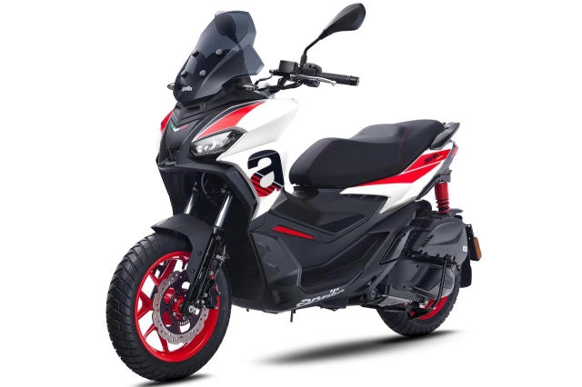 Aprilia sr gt 200 sport ra mắt phiên bản 2025 - khí chất đường đua ngay trên đường phố - 4