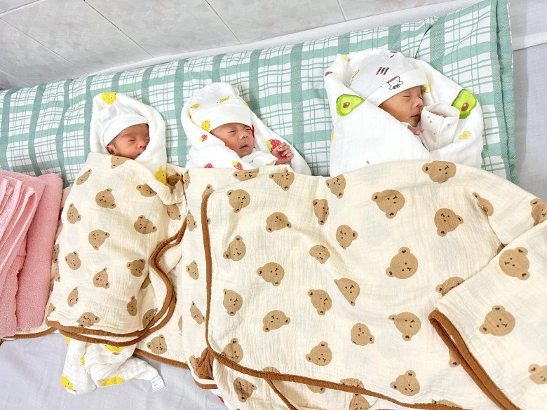 Nàng dâu việt xinh đẹp làm bà chủ đẻ 3 cô con gái mẹ chồng tuyên bố con trai để làm gì nhà này thích con gái - 3
