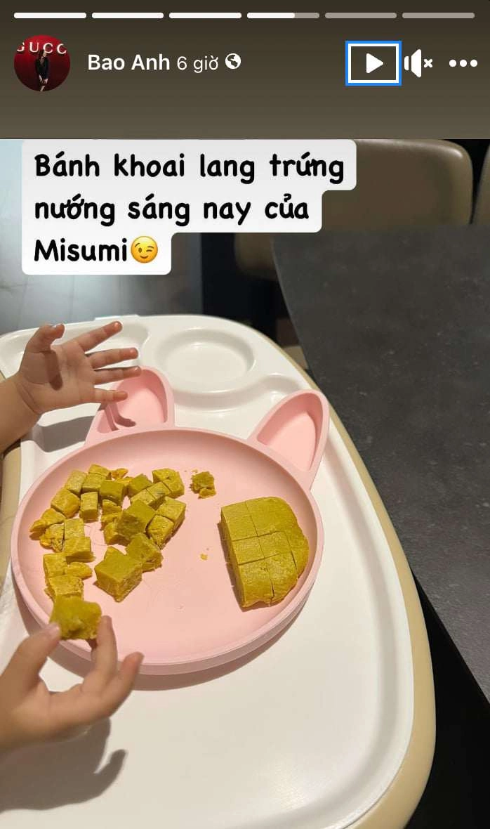 Bảo anh hóa ra làm mẹ rất đảm đang nấu ăn dặm cho con đơn giản nhưng giá trị dinh dưỡng không tưởng - 1