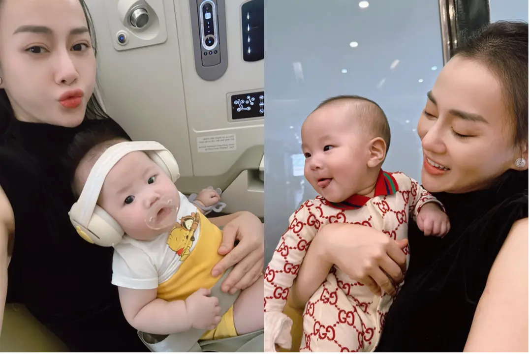 Bắt gặp phương oanh ngoài đời vóc dáng bốc lửa khiến nhân viên xuýt xoa đi làm tóc vẫn gọi điện về ngắm con - 15