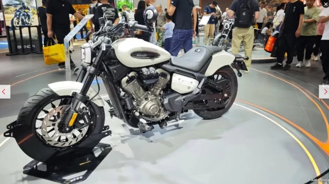 Benda chinchilla 550 cvt - mẫu bobber trung quốc với động cơ v2 và số tự động - 1