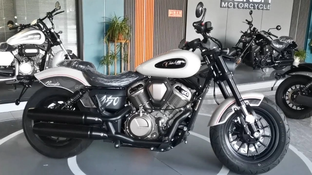 Benda chinchilla 550 cvt - mẫu bobber trung quốc với động cơ v2 và số tự động - 3