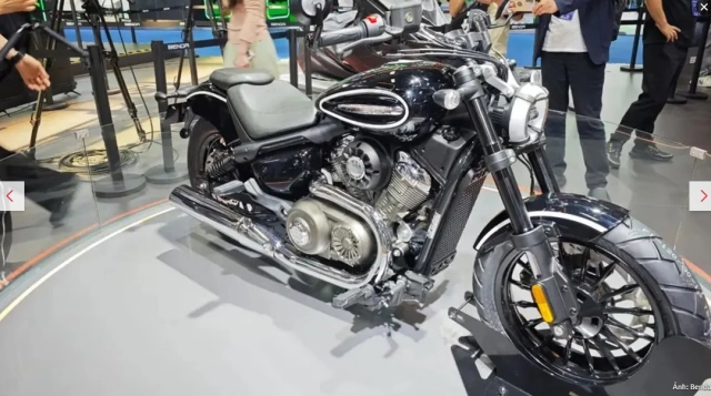 Benda chinchilla 550 cvt - mẫu bobber trung quốc với động cơ v2 và số tự động - 4