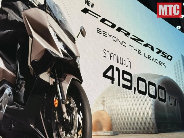Biker thái lan hào hứng trước sự ra mắt của forza 750 2025 hoàn toàn mới - 11