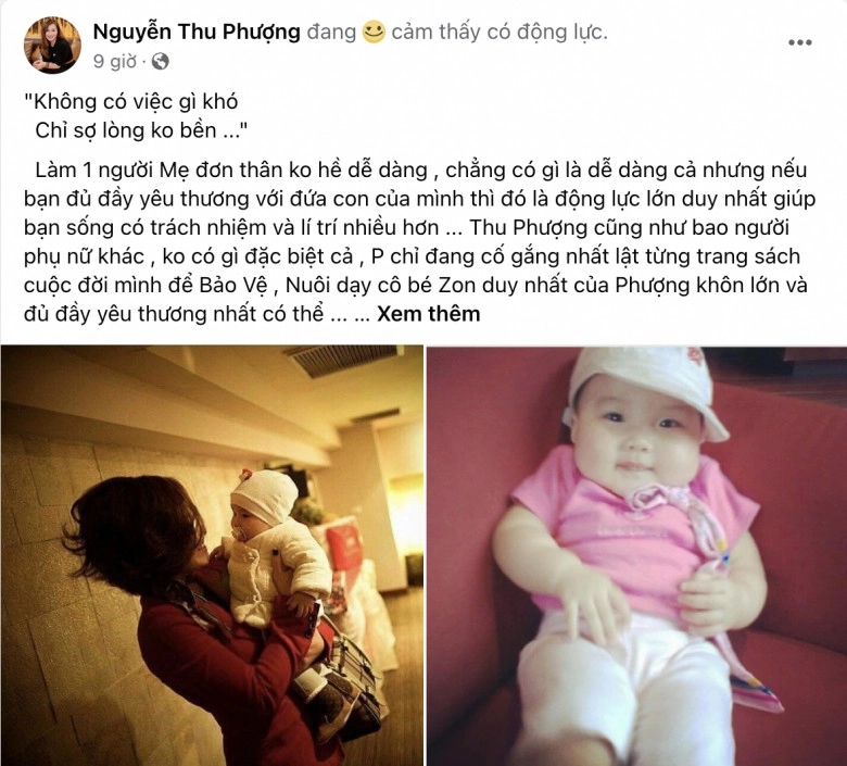 Ca sĩ thu phượng từng làm mẹ đơn thân khó khăn sau ly hôn thành trung giờ viên mãn bên con gái và chồng tây - 1