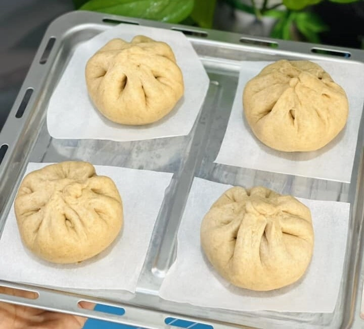 Cách làm bánh bao nguyên cám nhân thịt gà thập cẩm siêu ngon cả nhà tha hồ ăn sáng - 11