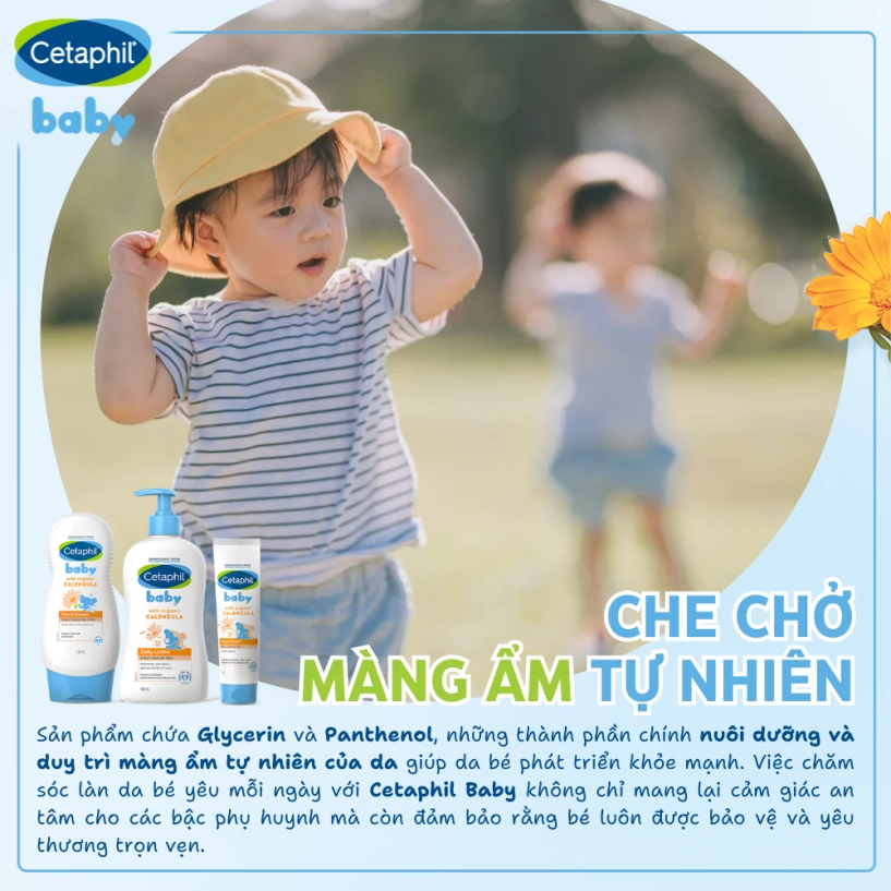 Cetaphil baby - 5 điều dịu lành ấp ôm da bé mỗi ngày - 9
