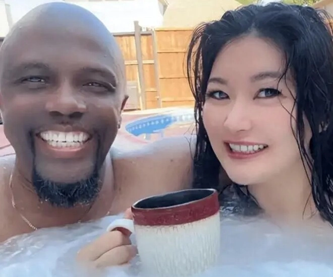 Chàng trai châu phi lấy vợ mỹ nhân trắng nõn bị nhà ngoại chê cháu sẽ có màu da đen em bé chào đời cực bất ngờ - 1