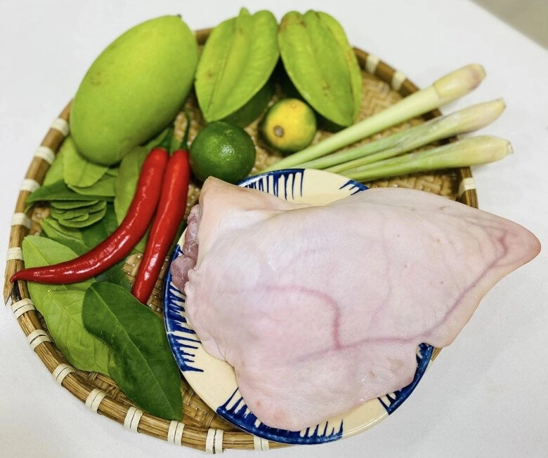 Chạo tai lợn giòn ngon thanh mát dễ ăn chống ngán cực tốt cho bữa cơm - 2
