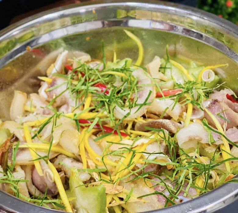 Chạo tai lợn giòn ngon thanh mát dễ ăn chống ngán cực tốt cho bữa cơm - 7