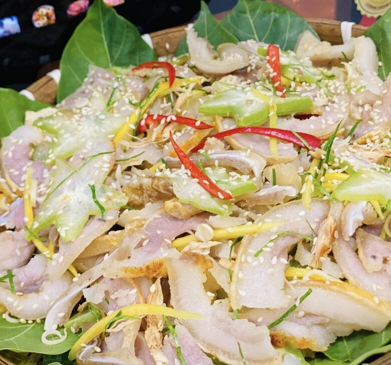 Chạo tai lợn giòn ngon thanh mát dễ ăn chống ngán cực tốt cho bữa cơm - 9