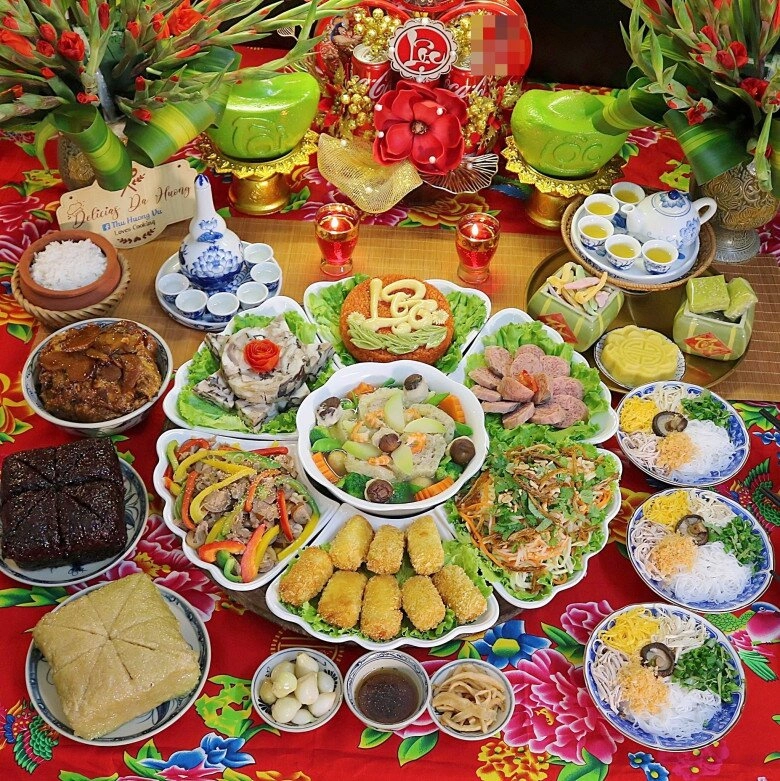 Chị em chia sẻ mâm cỗ cúng rằm tháng giêng đẹp lung linh ngập tràn mạng xã hội - 2
