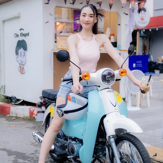 Chỉ hơn 30 triệu đồng bạn sở hữu được chiếc xe số phổ thông có phong cách chất như honda cub c125 - 5