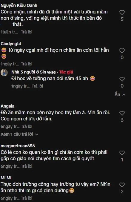 Cho con học mầm non singapore mẹ việt ngỡ ngàng khi nhìn cơm trưa ở trường - 3