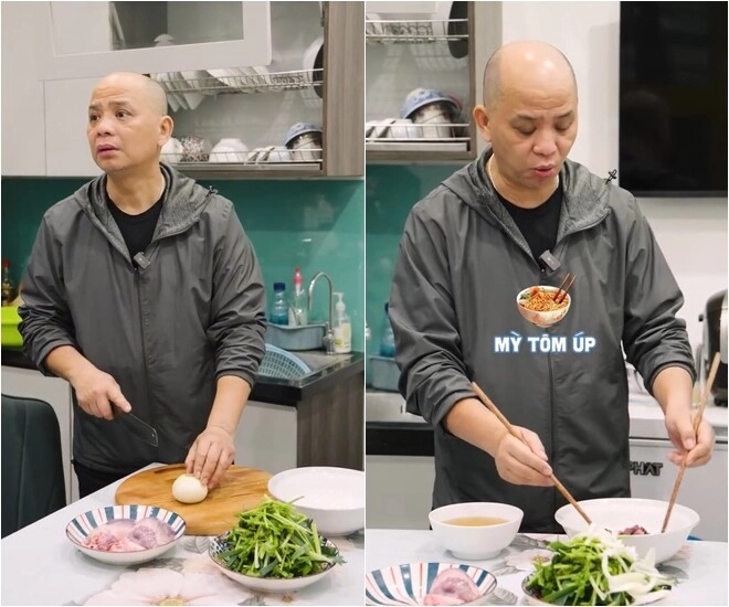 Chồng bà vụ trưởng quyền lực nguyệt hằng ngoài đời trông hổ báo nhưng nấu ăn chiều vợ - 4