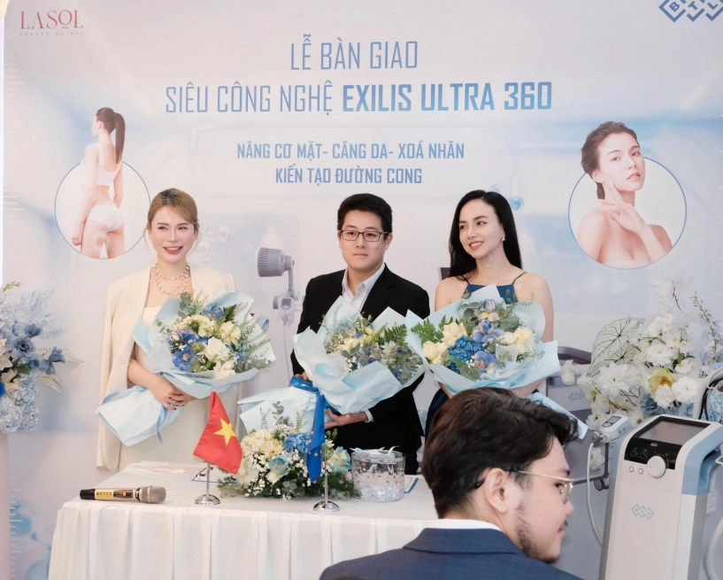 Chuyển giao siêu công nghệ exilis ultra 360 phiên bản mới nhất tại lasol beauty - 1