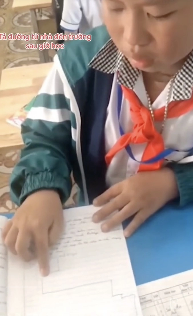 Cô giáo ra đề văn tả con đường từ nhà đến trường bài làm của cậu học sinh khiến ai cũng cười ná thở - 3