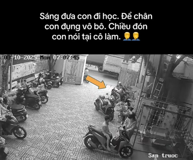 Con đi học về chân bị bỏng rộp mẹ đi kiện nhưng câm nín khi thấy cô giáo gửi camera giám sát - 2