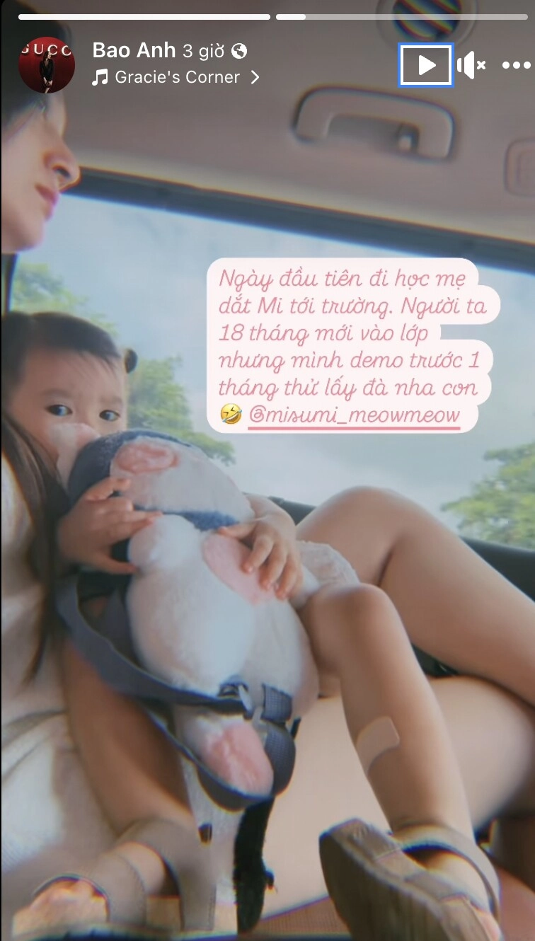 Con gái mới sinh nhật tròn 1 tuổi bảo anh đã cho đi mẫu giáo tiết lộ lý do khiến dân tình khen nức nở - 2