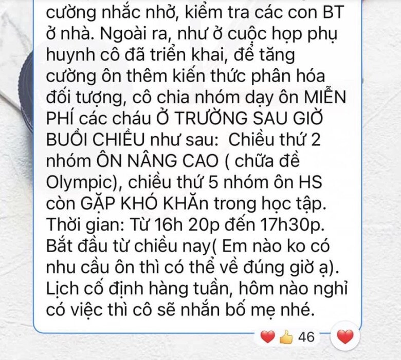 Con học kém được cô giáo dạy kèm thêm ngoài giờ dòng tin nhắn cuối cùng của cô khiến ai cũng lặng người - 6