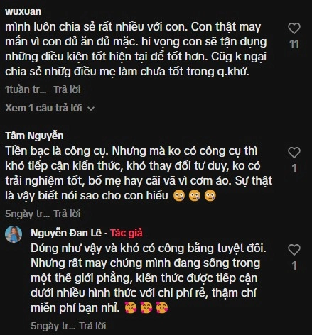 Con hỏi nhà mình giàu phải không mẹ mc đan lê trả lời quá thông minh ai cũng khen ngợi - 10