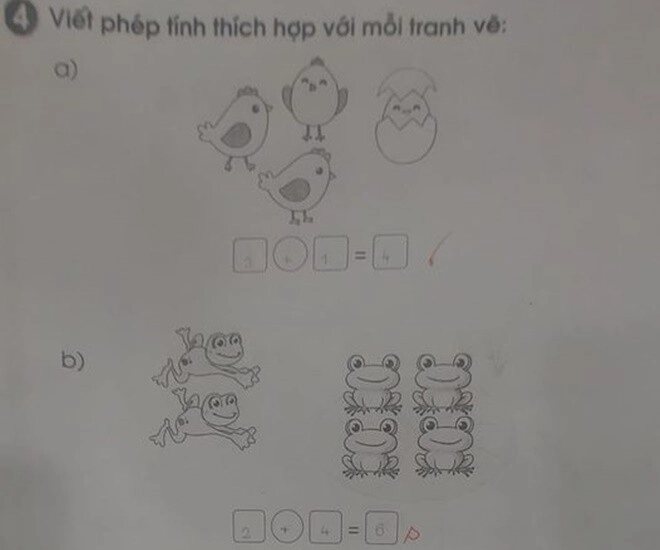 Con làm toán 2 46 bị chấm sai phụ huynh đi hỏi thì 100 đều nói con sai thật - 1