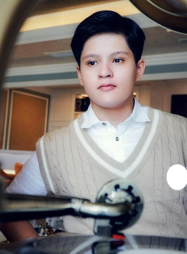 Con trai thanh thuý - đức thịnh ngày nào còn bé tí nay tuổi dậy thì diện mạo soái ca như lai tây cực giống mẹ - 4