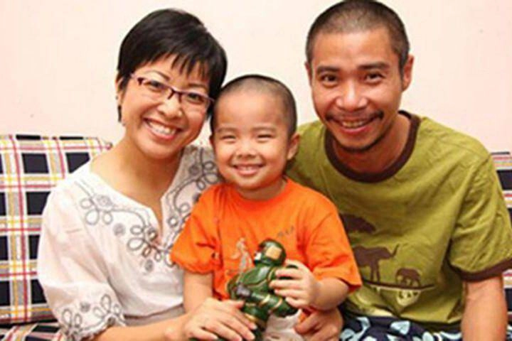 Công lý 1m7 thảo vân 1m6 con trai 20 tuổi cao gần 1m8 diện mạo bảnh bao như nam thần - 1