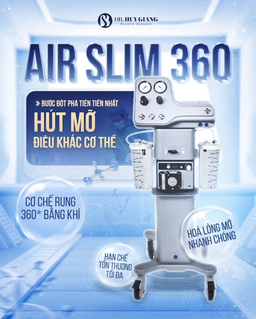 Công nghệ hút mỡ đột phá air slim 360 - 5