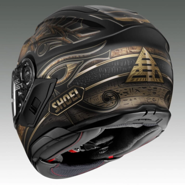 Cực phẩm shoei gt-air3 nile màu đen và vàng sẽ ra mắt vào tháng 9 - 5