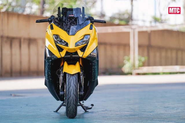 Cùng tôi ngắm qua chiếc chiếc yamaha tmax tech max độ cực chất đến từ stamp moto shop - 5