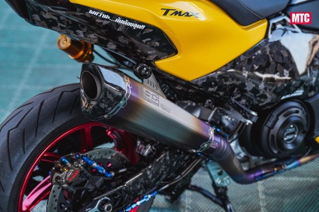 Cùng tôi ngắm qua chiếc chiếc yamaha tmax tech max độ cực chất đến từ stamp moto shop - 33
