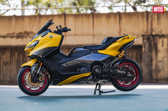 Cùng tôi ngắm qua chiếc chiếc yamaha tmax tech max độ cực chất đến từ stamp moto shop - 43