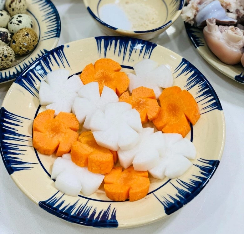Cuối tuần đổi gió với nui giò heo trứng cút vừa ngon lại lạ miệng đủ dinh dưỡng - 6