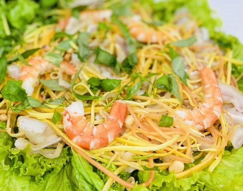 Cuối tuần làm nộm đu đủ tai heo cực hấp dẫn thêm một bước này hương vị ngon bất chấp - 11