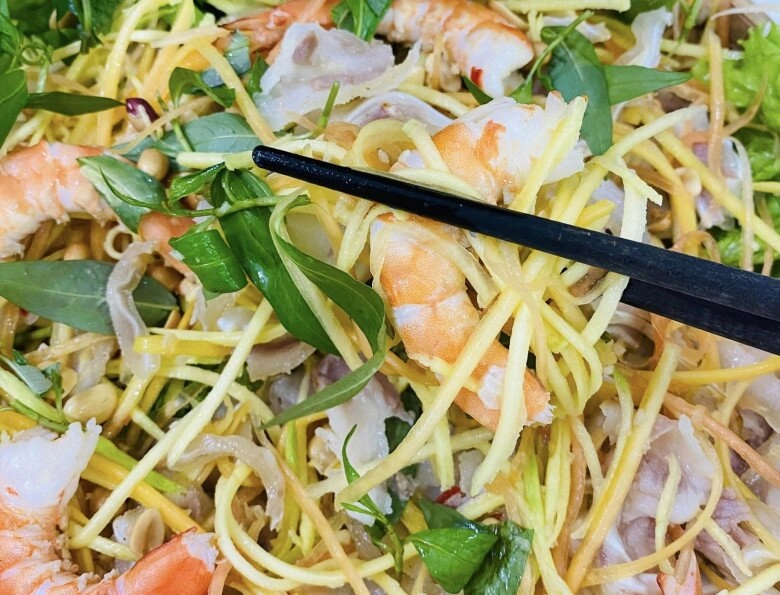 Cuối tuần làm nộm đu đủ tai heo cực hấp dẫn thêm một bước này hương vị ngon bất chấp - 12