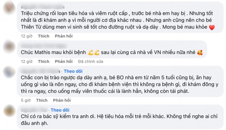 Đan trường lên mạng xin trợ giúp vì con trai bị bệnh chưa xác định cứ ăn vào là ói ra suốt 1 tháng qua - 2