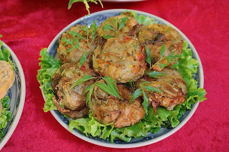 Đẹp lịm tim với mâm cỗ chay đủ món cúng rằm tháng giêng của nàng dâu phố cổ - 5