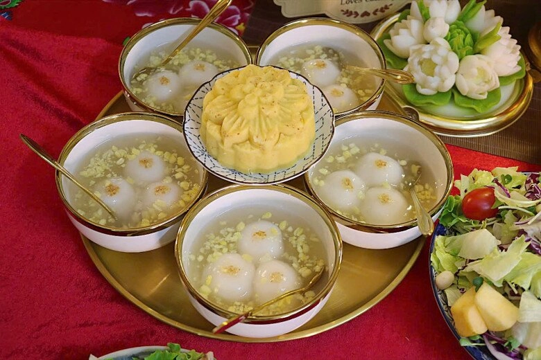 Đẹp lịm tim với mâm cỗ chay đủ món cúng rằm tháng giêng của nàng dâu phố cổ - 16
