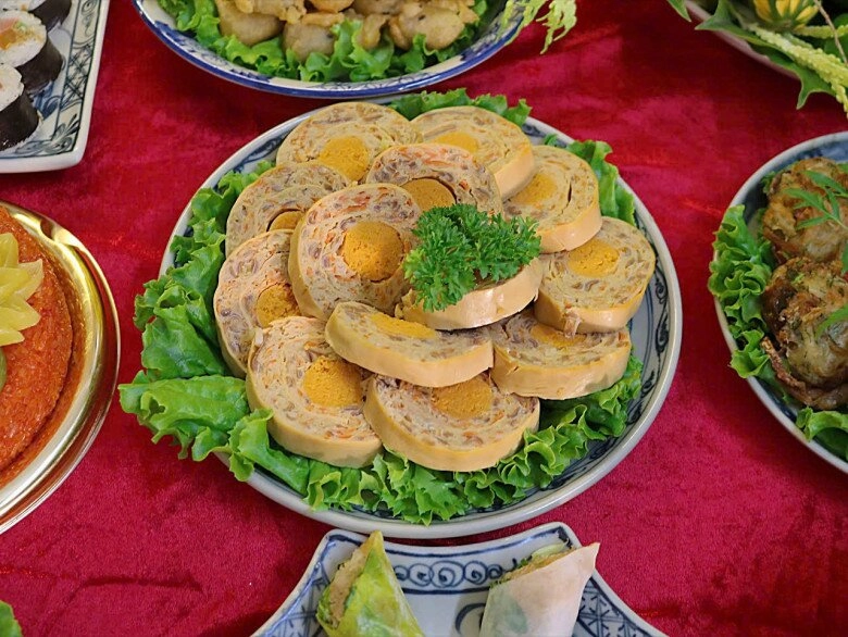 Đẹp lịm tim với mâm cỗ chay đủ món cúng rằm tháng giêng của nàng dâu phố cổ - 17